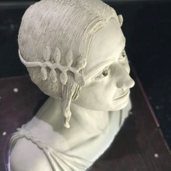 Sculpture titled "Helen" by Emrah Yıldırım Instagram: Emrahxtoxic, Original Artwork, Ceramics