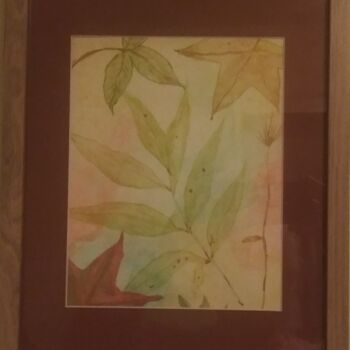 Painting titled "Autumn Appreciation" by Trina Cameron, Original Artwork, Watercolor