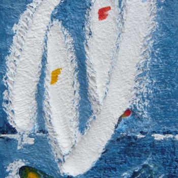 绘画 标题为“67.11 Surfing (2!” 由Manfred W.R. Richter, 原创艺术品