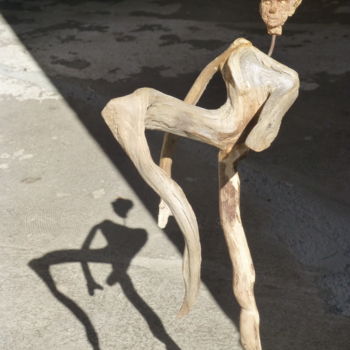 Sculpture titled "Sans titre" by Marie Tucat, Original Artwork, Wood