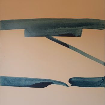 Malerei mit dem Titel "American Zen" von Udi Cassirer, Original-Kunstwerk, Acryl