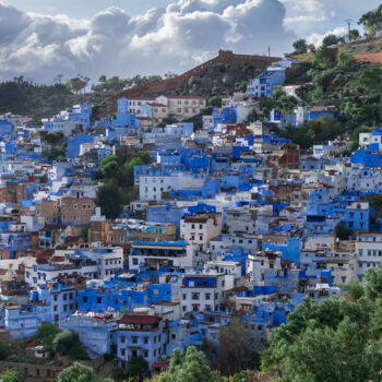 Fotografía titulada "Chefchaouen-6316" por Uwe Bauch, Obra de arte original, Fotografía digital