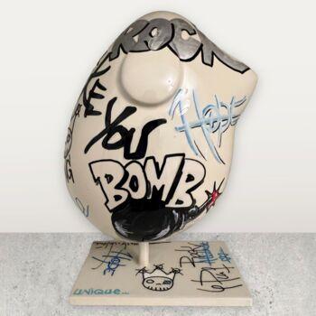 雕塑 标题为“Call Me Bird” 由Valérie Marty, 原创艺术品, 树脂