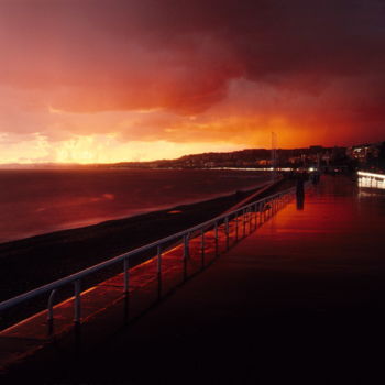 Photography titled "La Prom en rouge, N…" by Valery Trillaud, Original Artwork