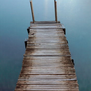 Fotografia intitolato "Le ponton." da Valery Trillaud, Opera d'arte originale