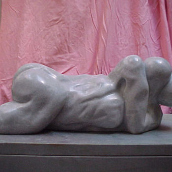 Sculpture intitulée "Lasciveté II" par Valja, Œuvre d'art originale, Pierre