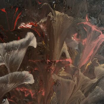 Pintura titulada "Flower power" por Vanessa Garcia, Obra de arte original, Acrílico Montado en Bastidor de camilla de madera