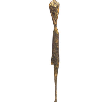 Скульптура под названием "Thot, sculpture éla…" - Vanessa Renoux, Подлинное произведение искусства, Бумага