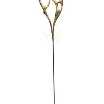Escultura intitulada "Sculpture grand che…" por Vanessa Renoux, Obras de arte originais, Metais