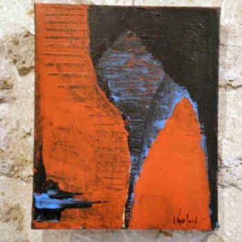 Painting titled "Sans titre" by Laurence Vareillaud, Original Artwork