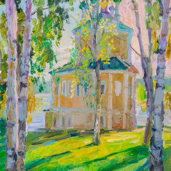 Painting titled "Углич. 9 мая" by Vasilii Shikhanov, Original Artwork