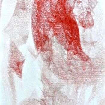 Dessin intitulée "Eine Eule" par Vasyl Pal, Œuvre d'art originale, Crayon