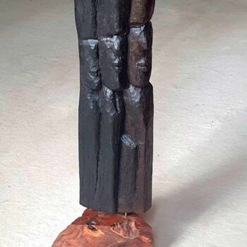 Sculpture titled "Jericho" by Vera Boldt, Original Artwork, Wood