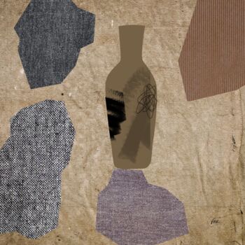 Collagen mit dem Titel "Collage Art - Nordi…" von Vercmagnus, Original-Kunstwerk, Manipulierte Fotografie