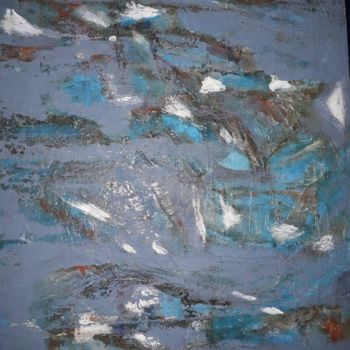 Peinture intitulée "Fond de mer" par Veronique Charpail, Œuvre d'art originale, Acrylique