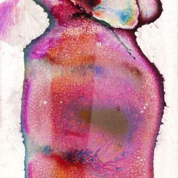 Fotografía titulada "Après le feu - Pink…" por Véronique Durruty, Obra de arte original, Fotografía analógica
