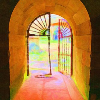 "La entrada del Cast…" başlıklı Dijital Sanat Viajacobi tarafından, Orijinal sanat, Dijital Resim
