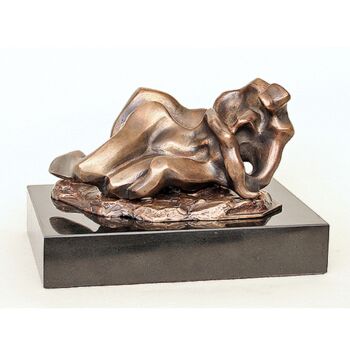 Scultura intitolato "In love" da Viktor Konoval, Opera d'arte originale, Bronzo