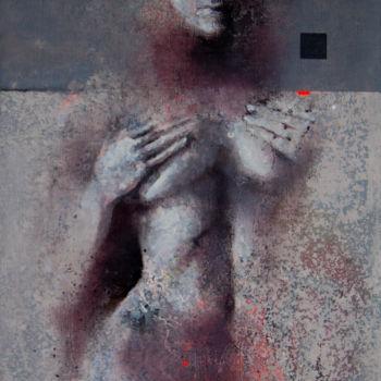 Malerei mit dem Titel "Genesis" von Viktor Sheleg, Original-Kunstwerk, Acryl
