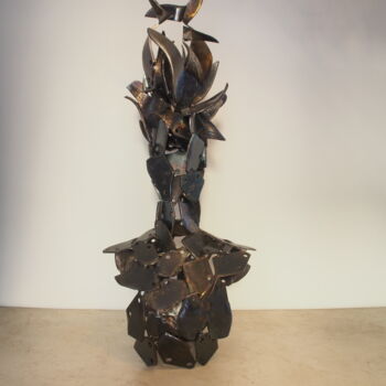 Escultura titulada "Spirit" por Vincent Fons, Obra de arte original, Metales