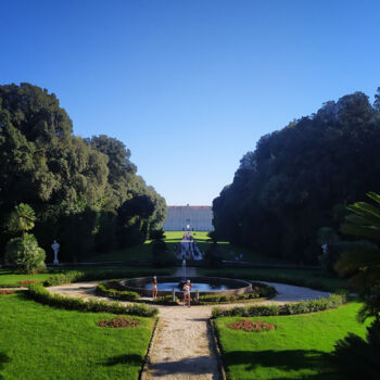 Photography titled "Garden royal palace…" by Vincenzo Izzo, Original Artwork, Digital Photography