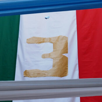 Photography titled "Flags and banners i…" by Vincenzo Izzo, Original Artwork, Non Manipulated Photography