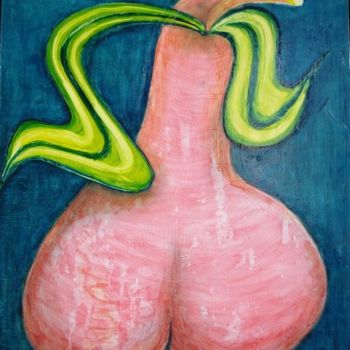 Картина под названием "Fesse de pomme" - Gerrit Gerard Visser, Подлинное произведение искусства