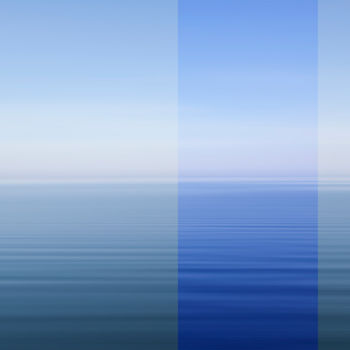 Photography titled "Blue part of the Sea" by Vitomirov, Original Artwork, Digital Photography