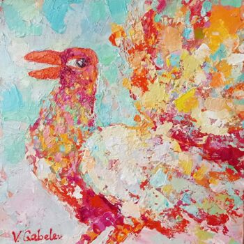 Peinture intitulée "Bird 04 (from the s…" par Vlad Gabelev, Œuvre d'art originale, Acrylique