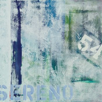 "SERENO" başlıklı Tablo Théo Golb tarafından, Orijinal sanat, Akrilik