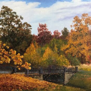 绘画 标题为“Осень” 由Vladislav Simonov, 原创艺术品, 油