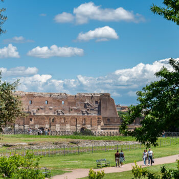 Fotografie getiteld "Colosseum-Rome" door Vladoyan, Origineel Kunstwerk, Digitale fotografie