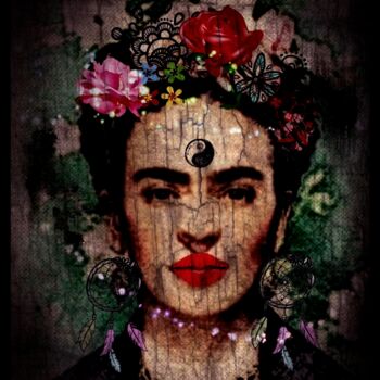 "Frida" başlıklı Dijital Sanat Vrineart tarafından, Orijinal sanat