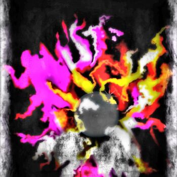 Digital Arts titled "Trou noir" by Vrineart, Original Artwork