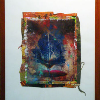 Collages titled "Végétal madalas n°7" by Vincent Sfg, Original Artwork, Collages