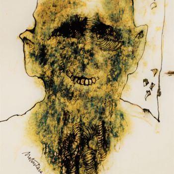 Dibujo titulada "Metastase (1)" por Stephan Rodriguez Warnemünde, Obra de arte original, Tinta