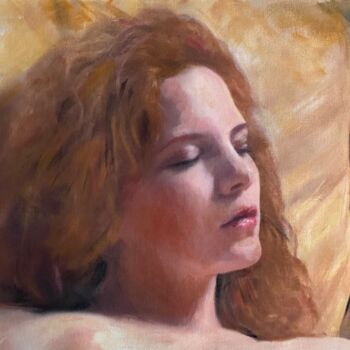 Painting titled "'Escapism'" by William Oxer F.R.S.A., Original Artwork, Oil