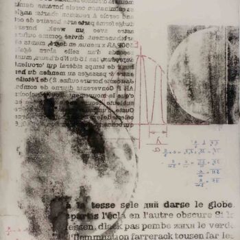 Obrazy i ryciny zatytułowany „Globe” autorstwa Xavier Debeerst, Oryginalna praca, Monotypia