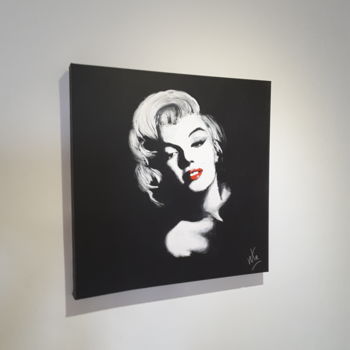 Painting titled "Marilyn Monroe" by Xavier Wttrwulghe, Original Artwork, Acrylic
