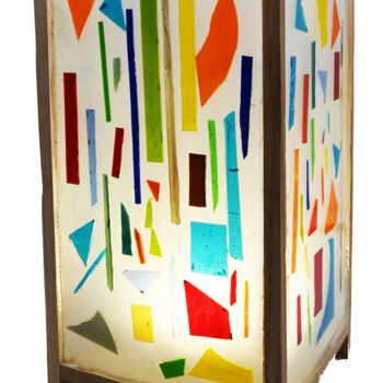 Design intitolato "Lampe la chute" da Yann Perrier, Opera d'arte originale, apparecchio