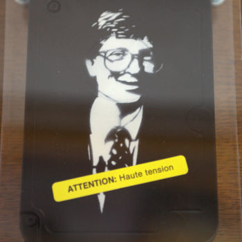 Painting titled "Bill Gates" by Yarps, Original Artwork