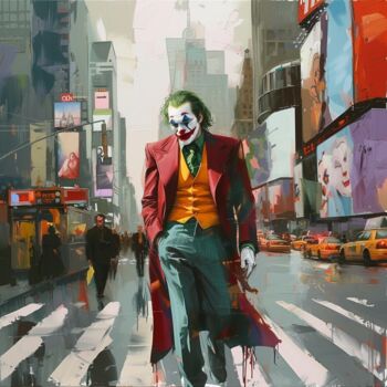 제목이 "Joker"인 미술작품 Yass로, 원작, 기름