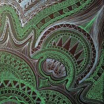 Drawing titled "S/título" by Yessica Aileen Sousa, Original Artwork, Marker