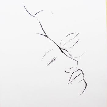 Peinture intitulée "L'absent" par Isabelle Charpentier, Œuvre d'art originale