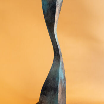 Скульптура под названием "***Magnamus***" - Yuriy Kraft, Подлинное произведение искусства, Металлы