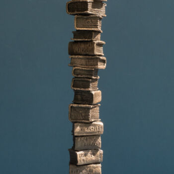 雕塑 标题为“"Bookworm XIV"” 由Yuriy Kraft, 原创艺术品, 青铜