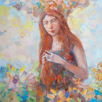 Painting titled "Dreams" by Yuri Ermolaev, Original Artwork, Oil