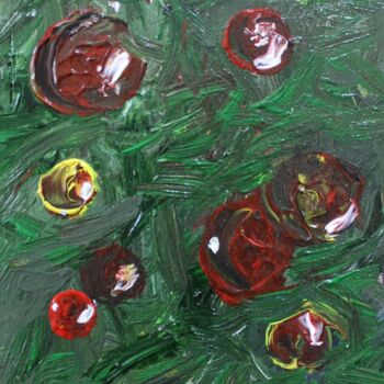 Peinture intitulée "Christmas series -…" par Ziad Dib Jreige, Œuvre d'art originale, Acrylique Monté sur Panneau de bois