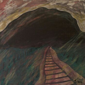 Painting titled "Morro" by Zico Batista, Original Artwork, Acrylic