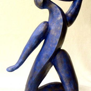 Sculpture titled "Samba" by Zou.Sculpture, Original Artwork, Resin